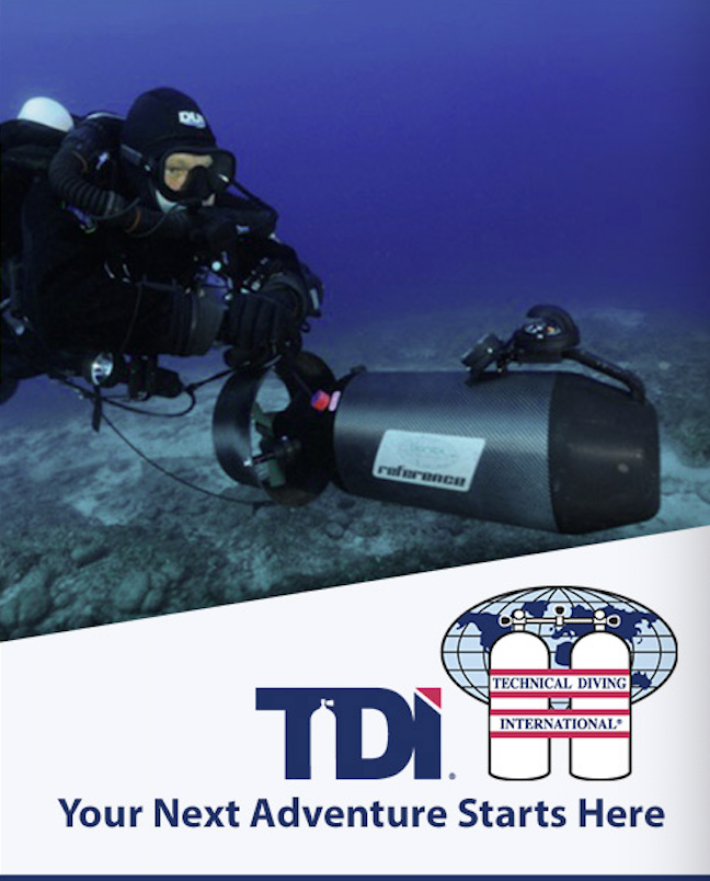 TDI Tech Diver Propulsion Vehicle