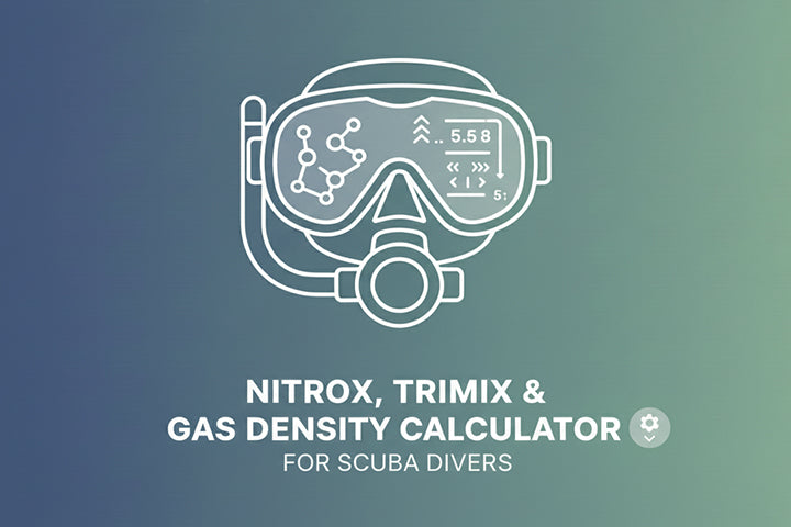 Nitrox, Trimix & Gas Density Calculator for Scuba Divers