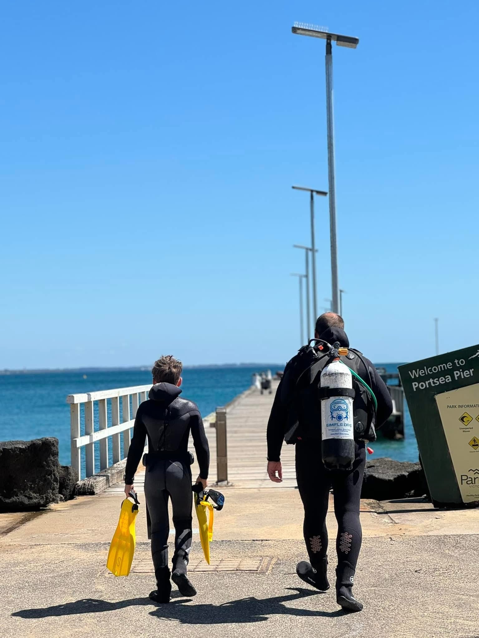 Open Water scuba diving course training in Melbourne