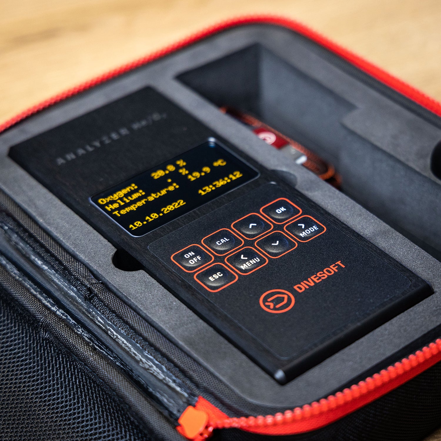 Divesoft Trimix Analyzer - He/O2