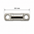 Scuba line swivel anti-twist connector for reel and SMB