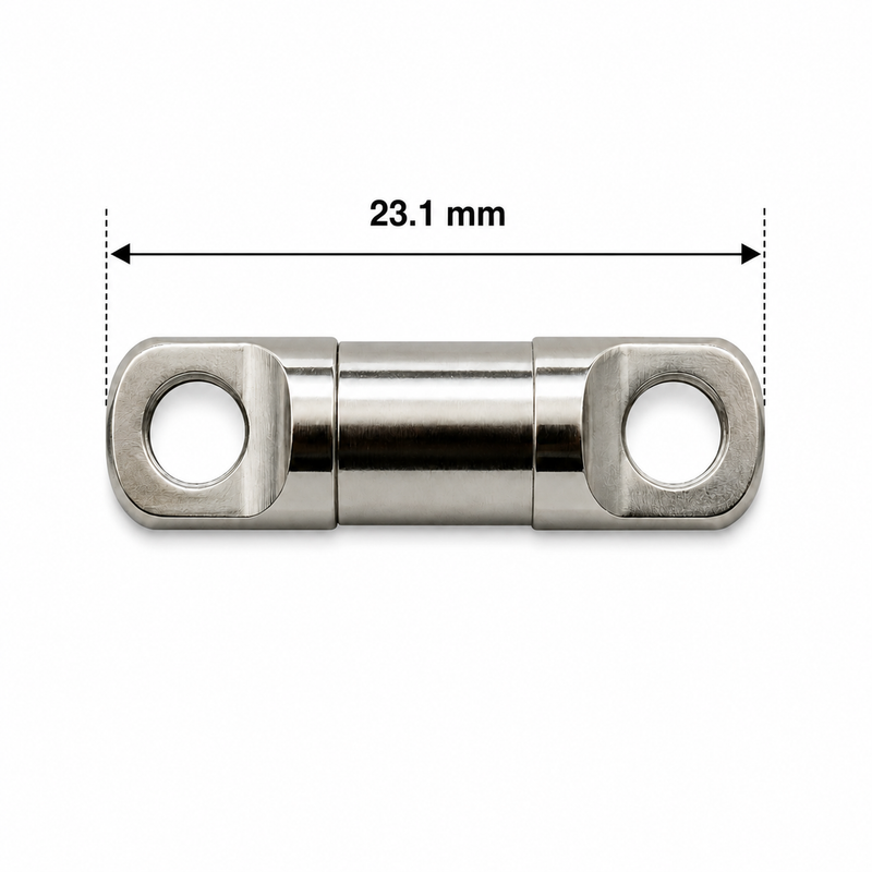 Scuba line swivel anti-twist connector for reel and SMB