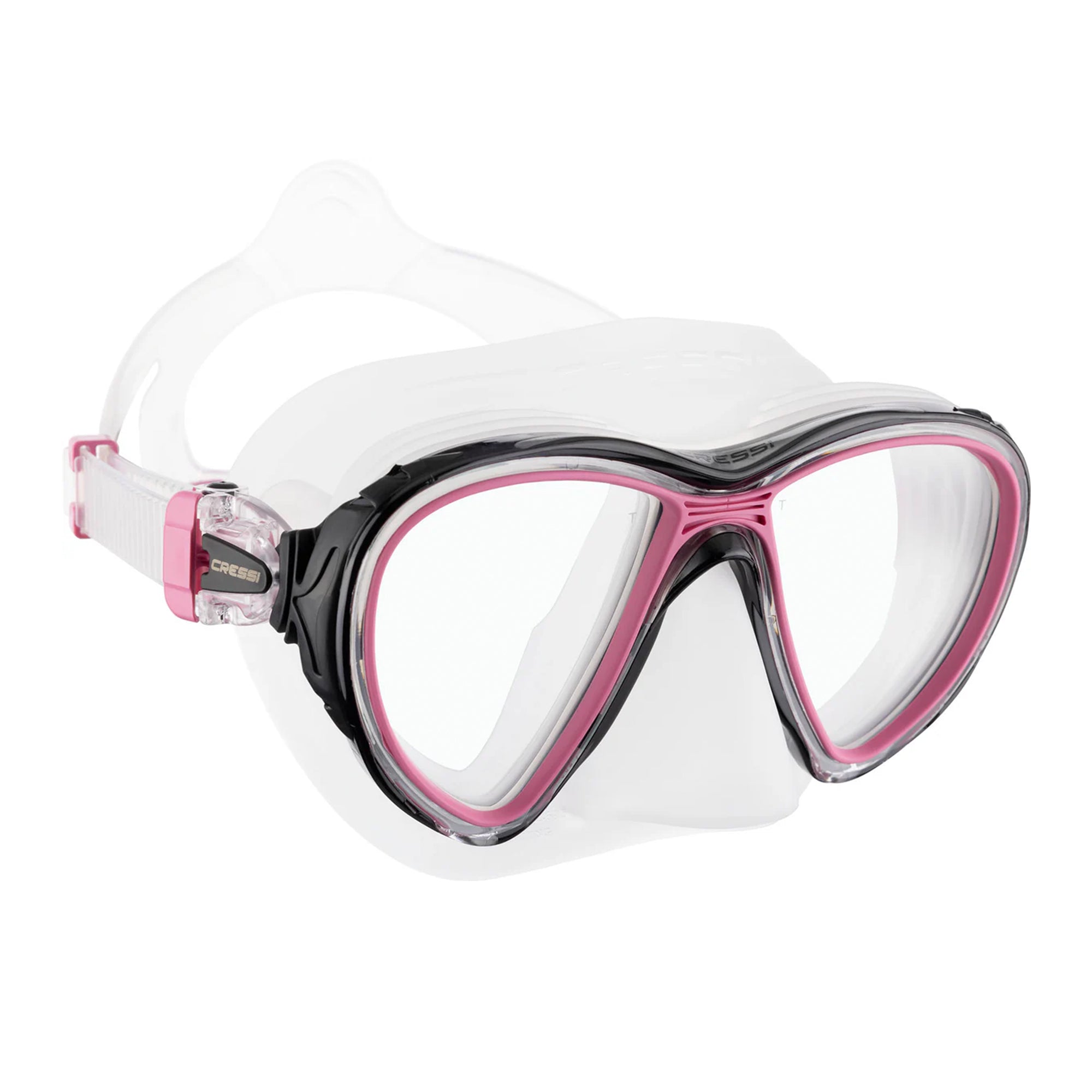 Cressi Quantum Mask (Clear, Pink)