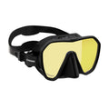 Cressi Z2 Mask (Black, Yellow, Blue Lens)