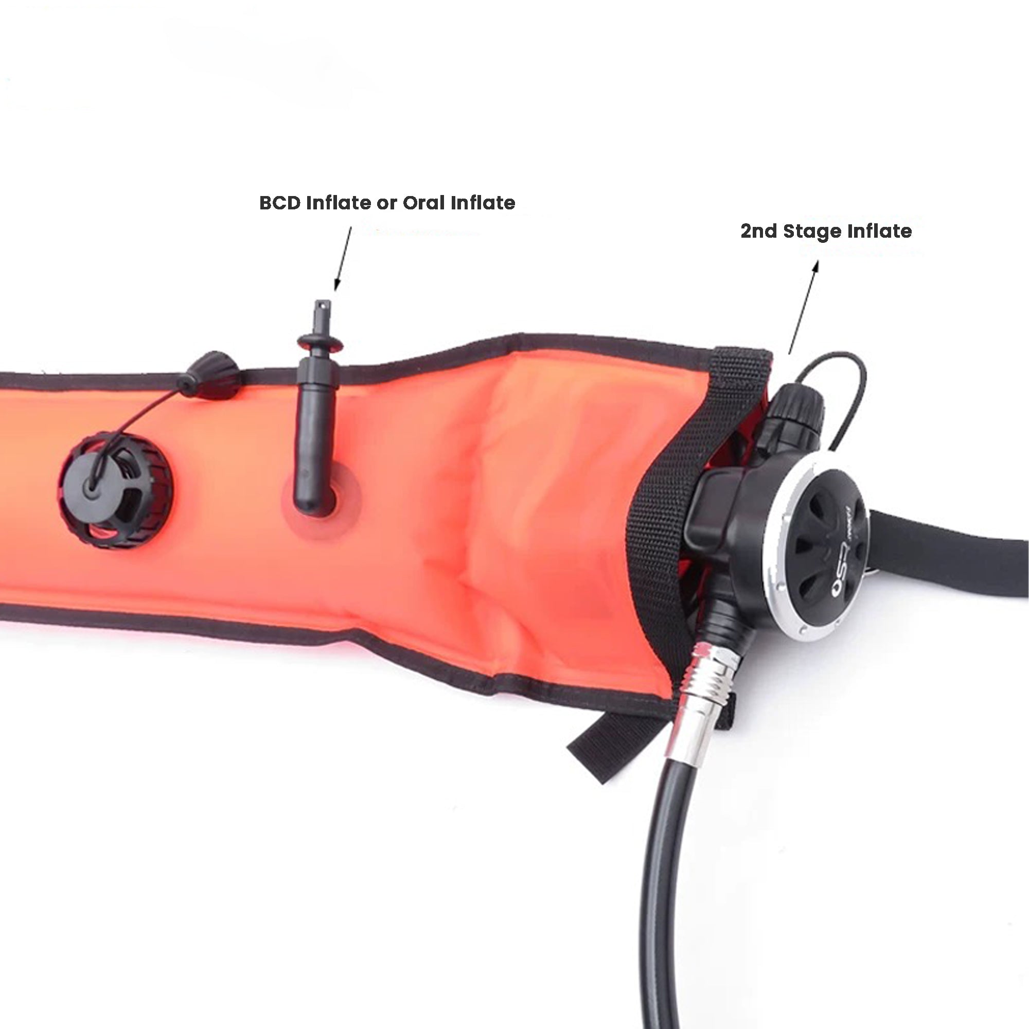 1.5m SMB Surface Marker Buoy & 30m Reel Set