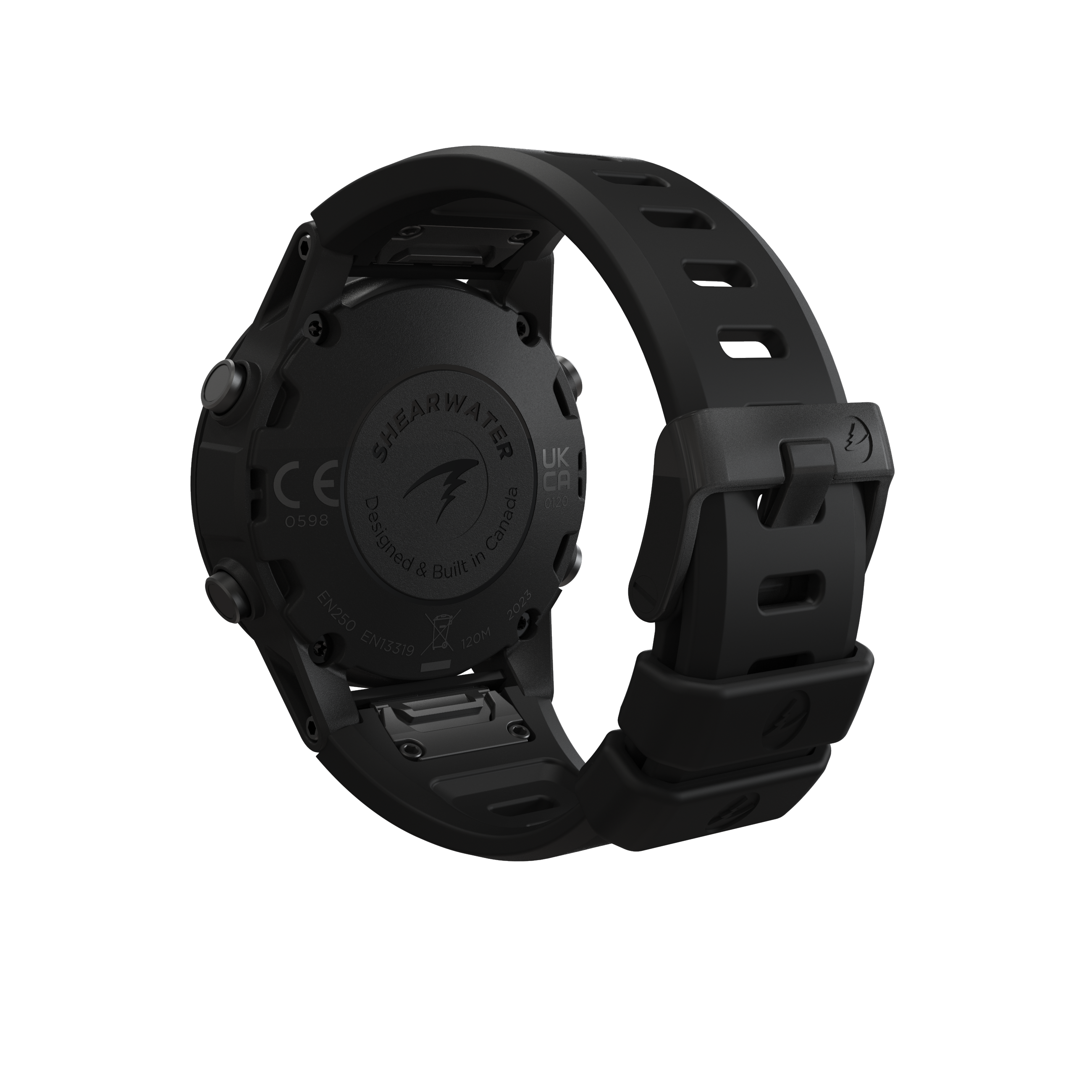 Tern Rear view with black color rubber strap