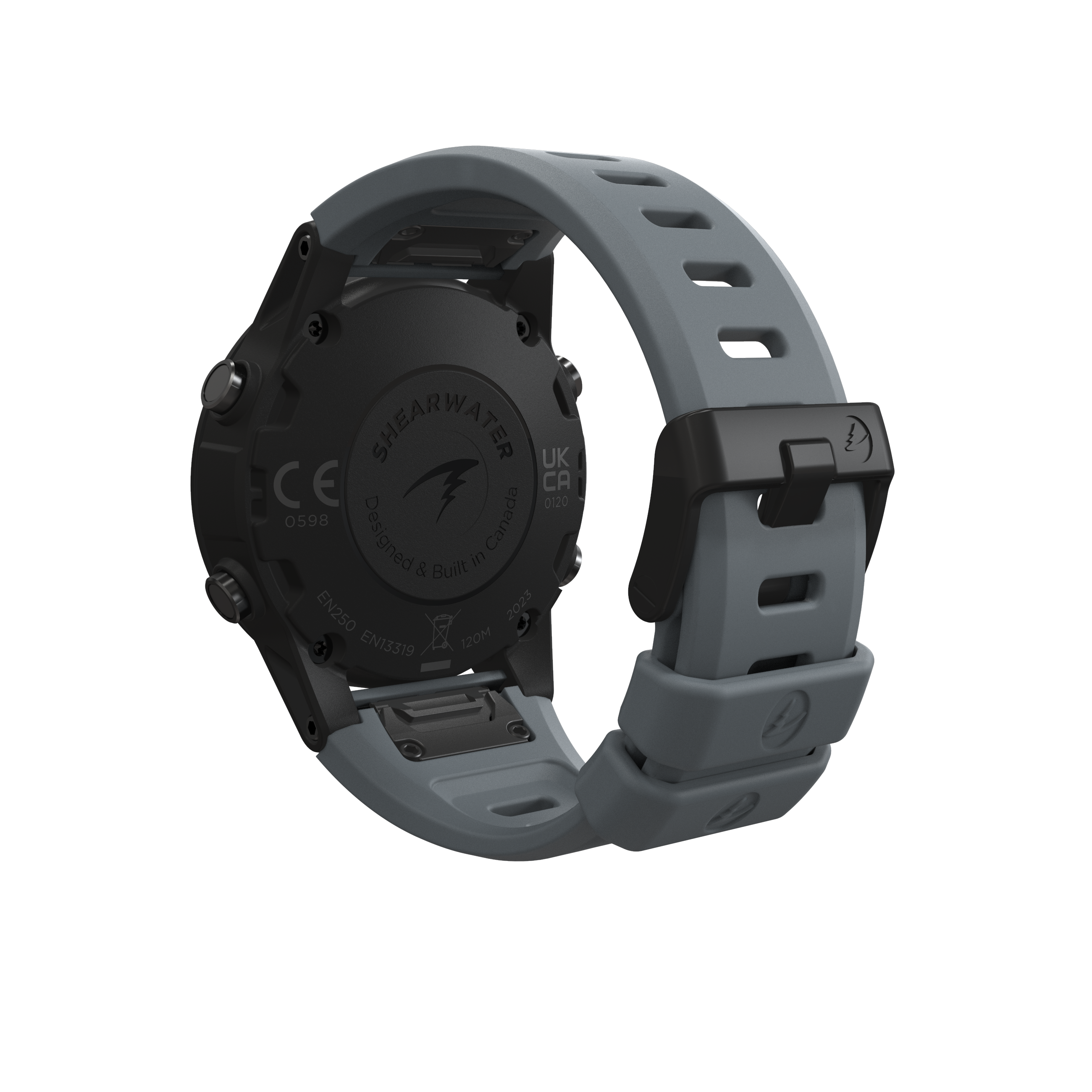 Tern Rear view with grey color rubber strap