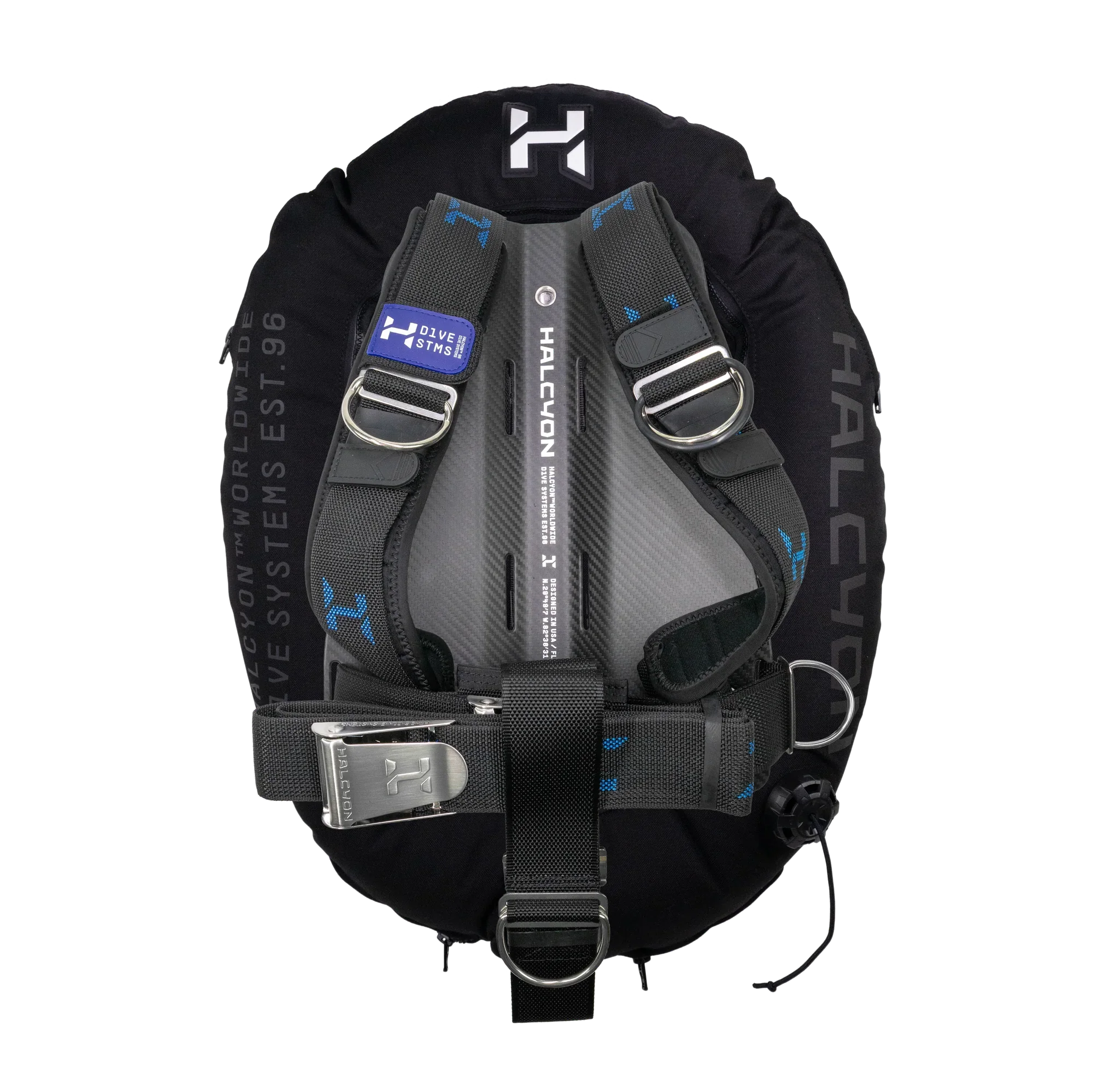 Halcyon Era single-tank BC system with carbon-fibre backplate