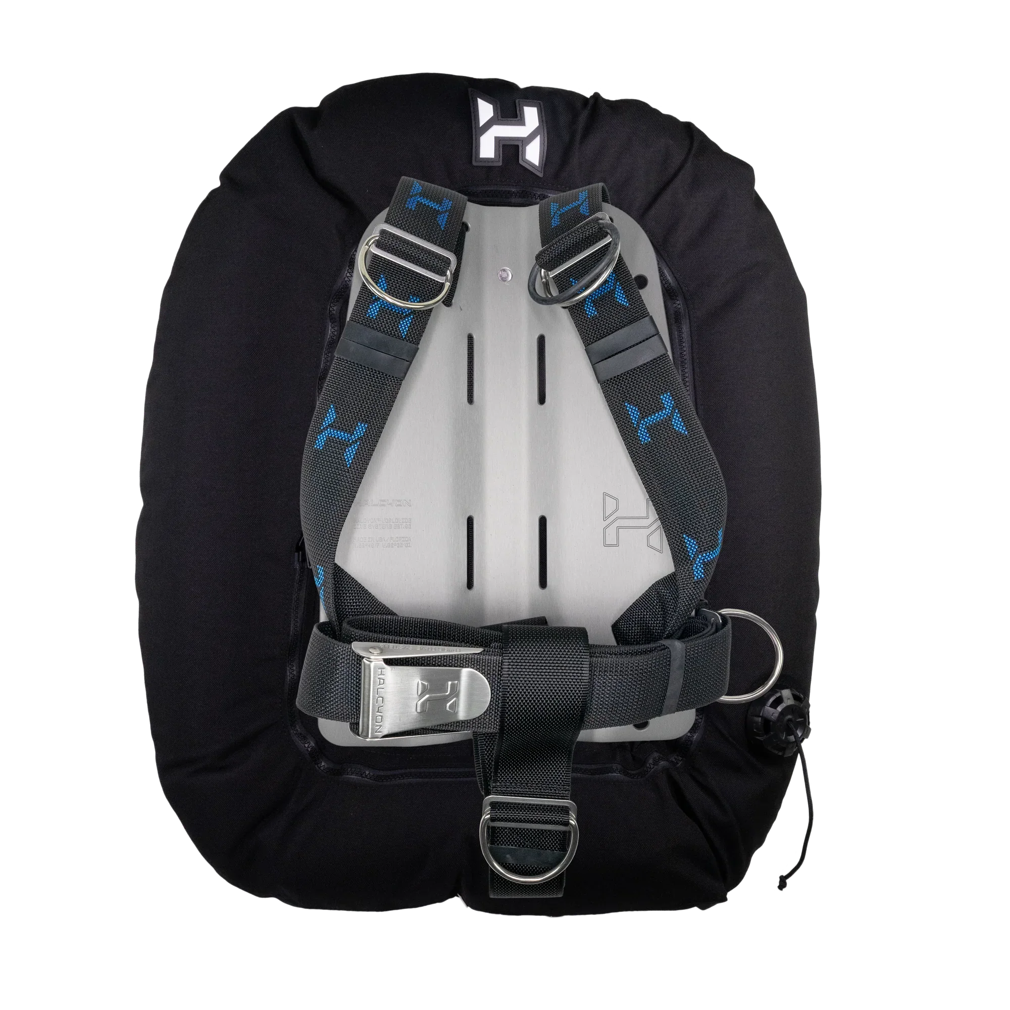 Halcyon Evolve twin-tank BC system with aluminium backplate