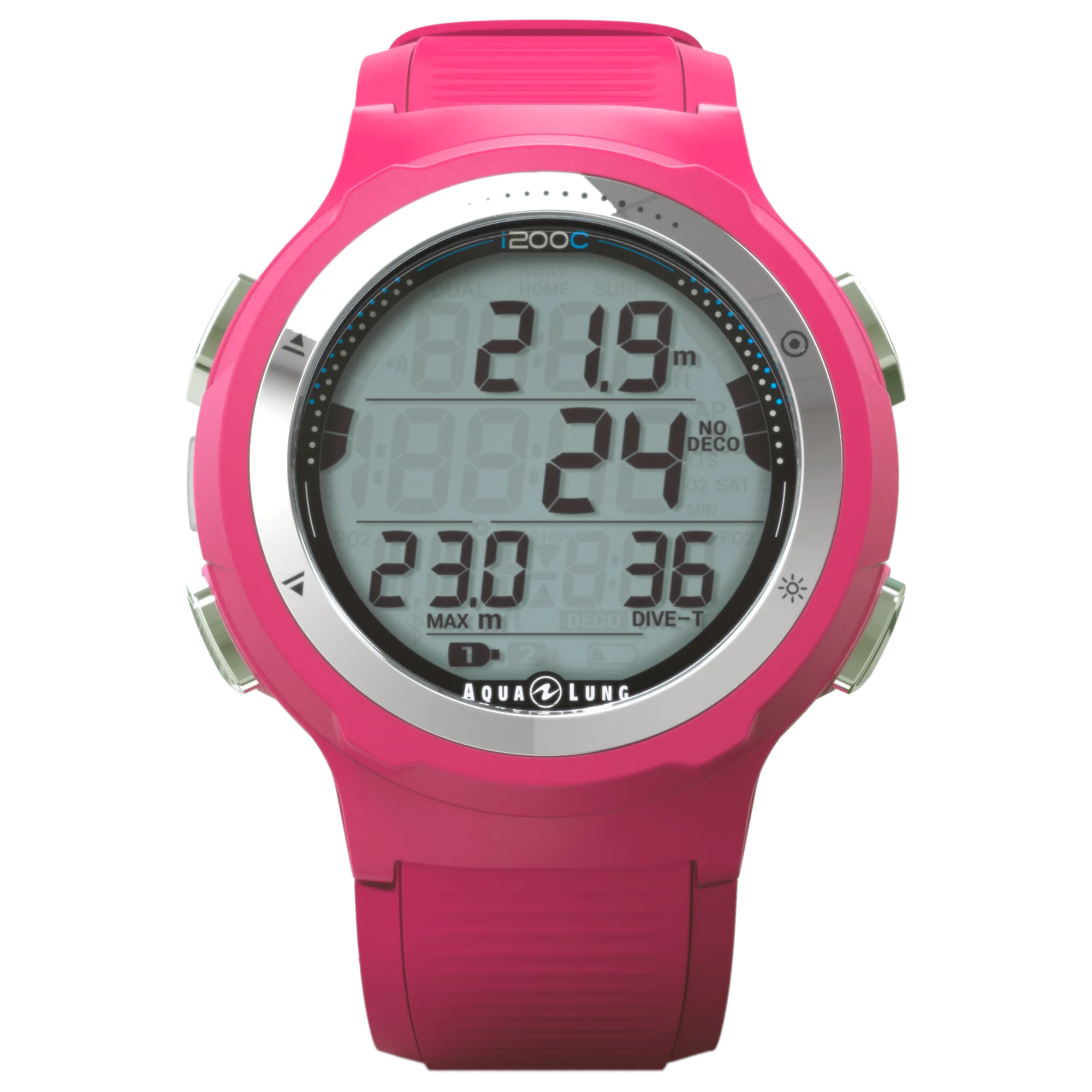 Aqua Lung i200C dive computer in Pink