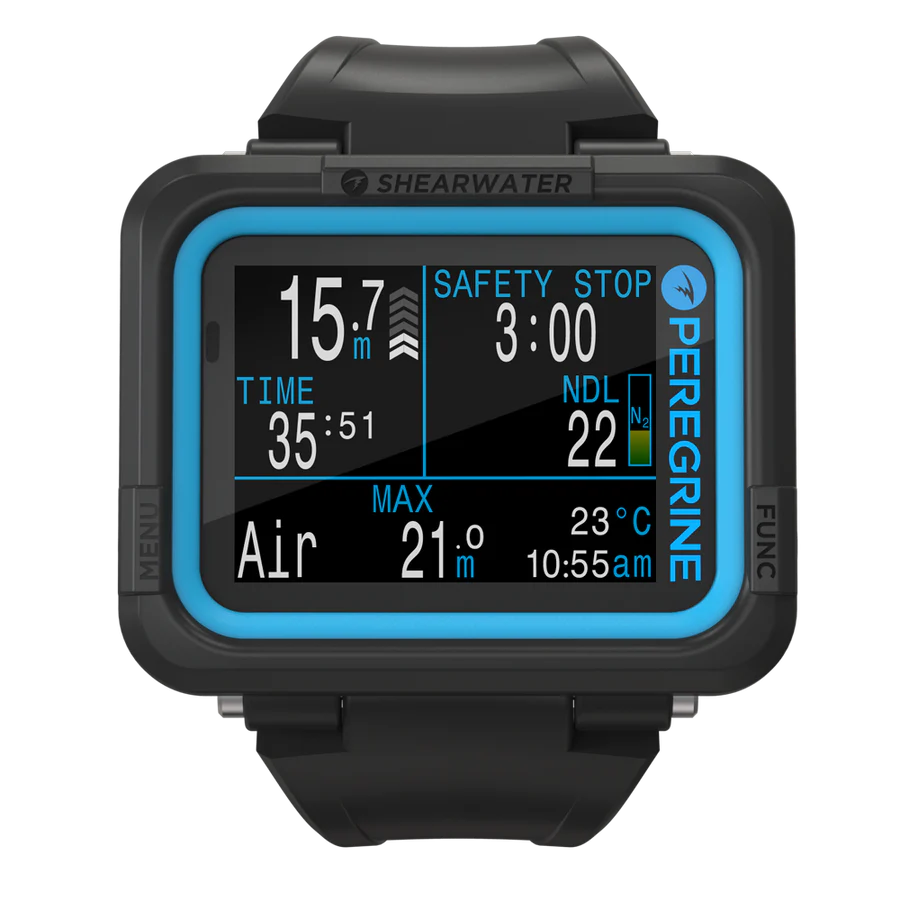 Shearwater Peregrine dive computer with colour screen – Simple Dive Melbourne