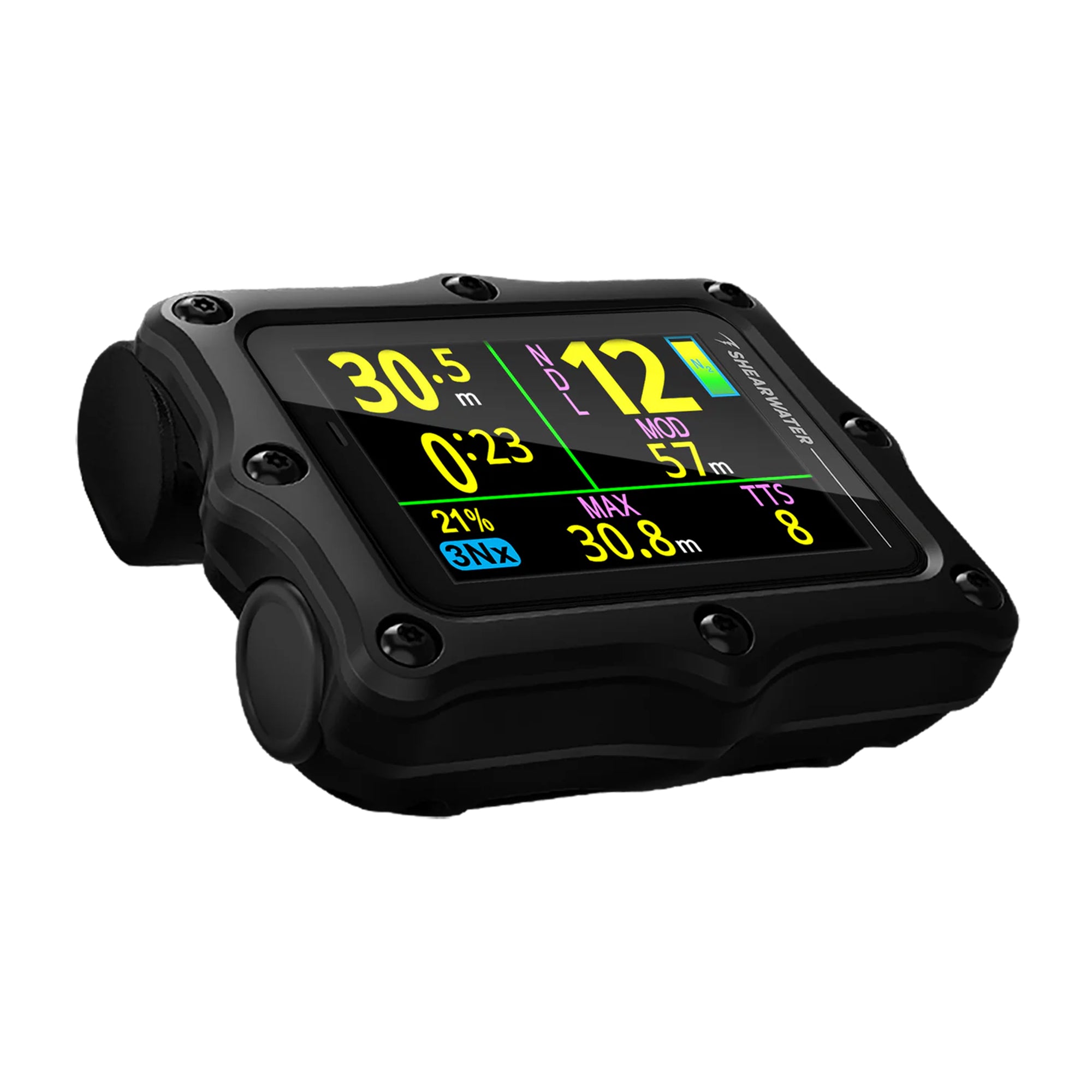 Shearwater Perdix 3 – Titanium, Air Integration, Technical/Trimix
