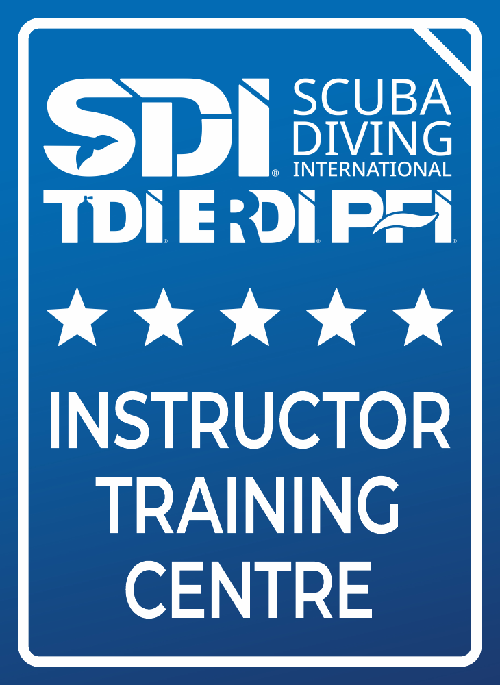 SDI TDI 5 Star Instructor Training Centre decal
