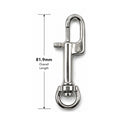 Stainless Steel Swivel Bolt Snap – 81.9mm
