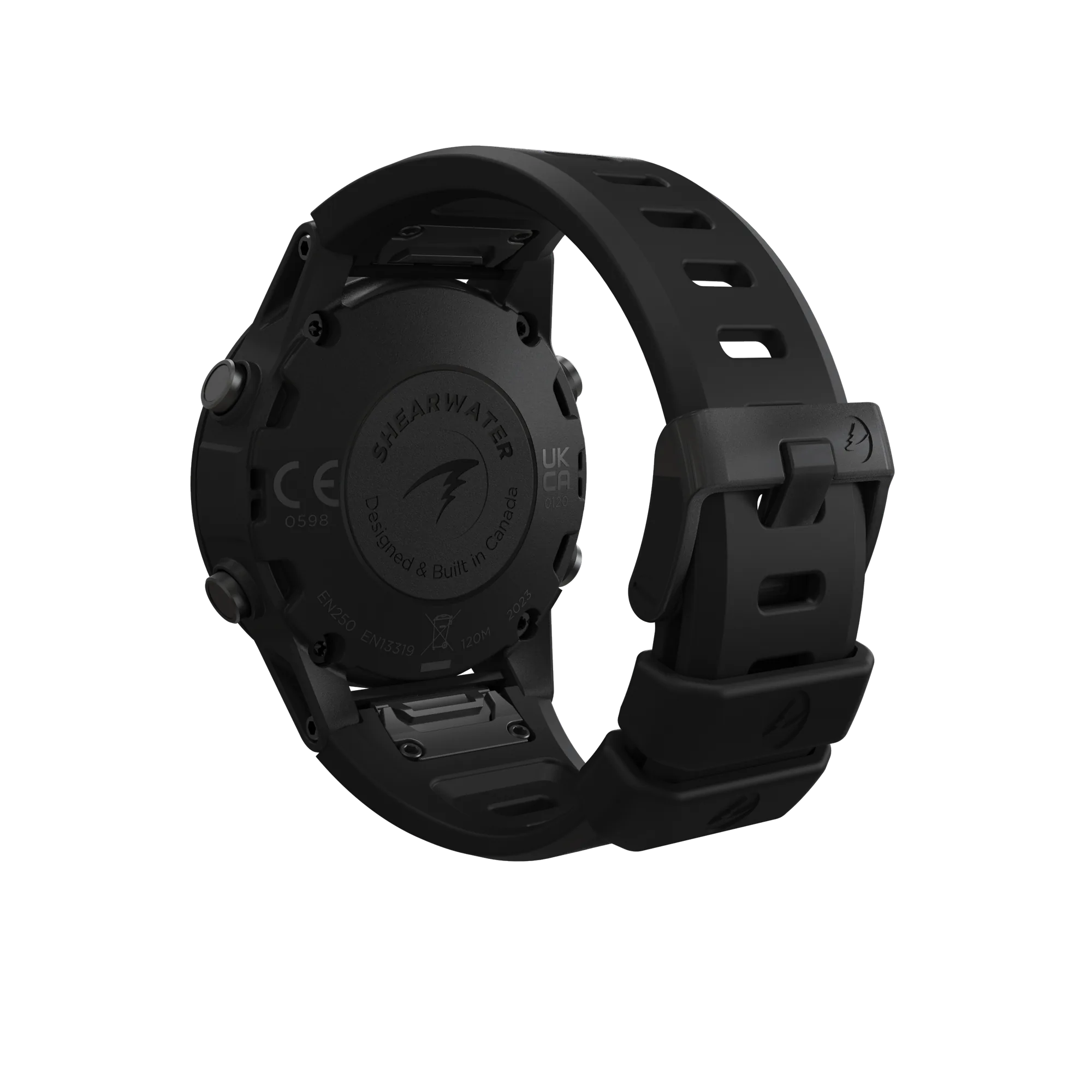 Tern Rear view with black color rubber strap
