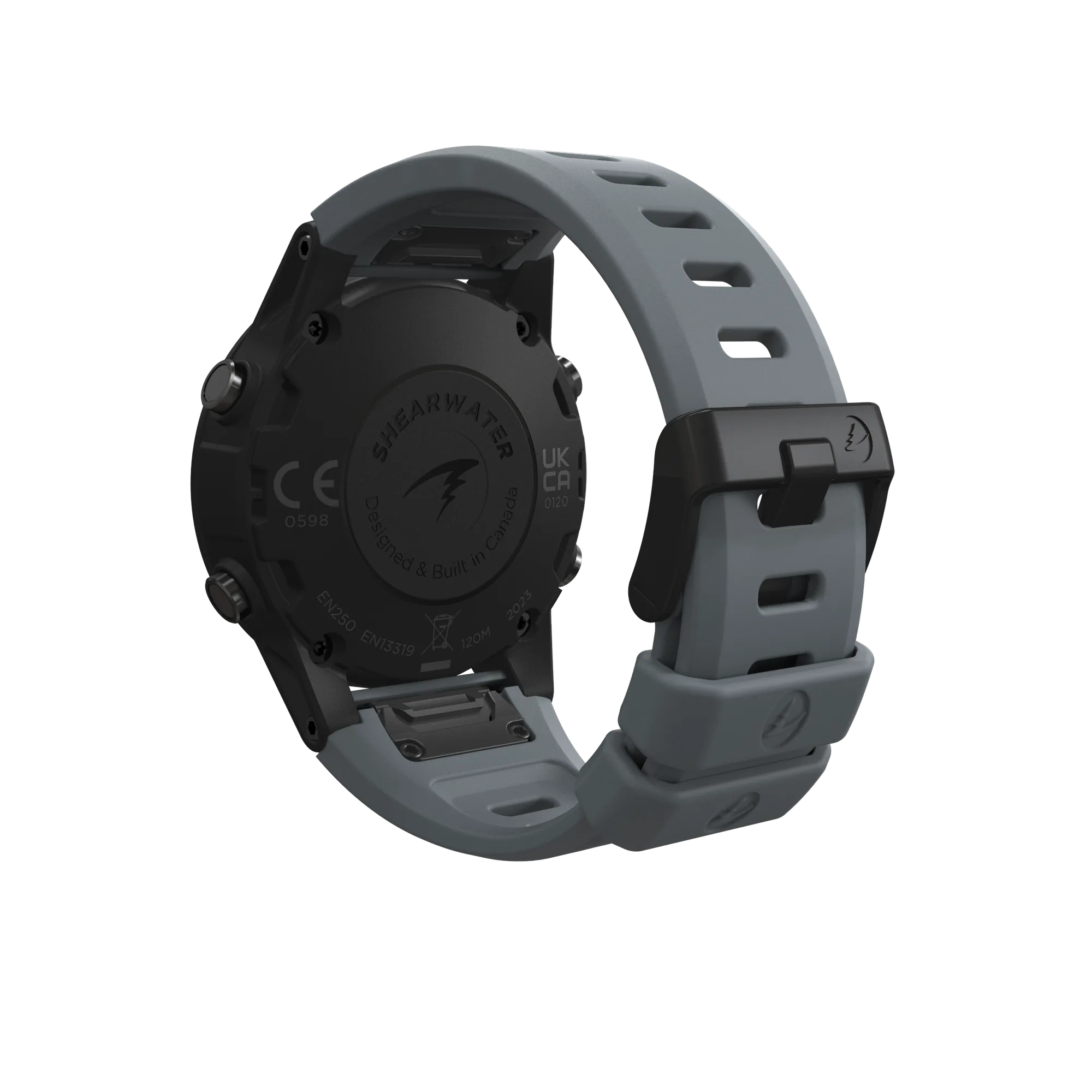 Tern Rear view with grey color rubber strap