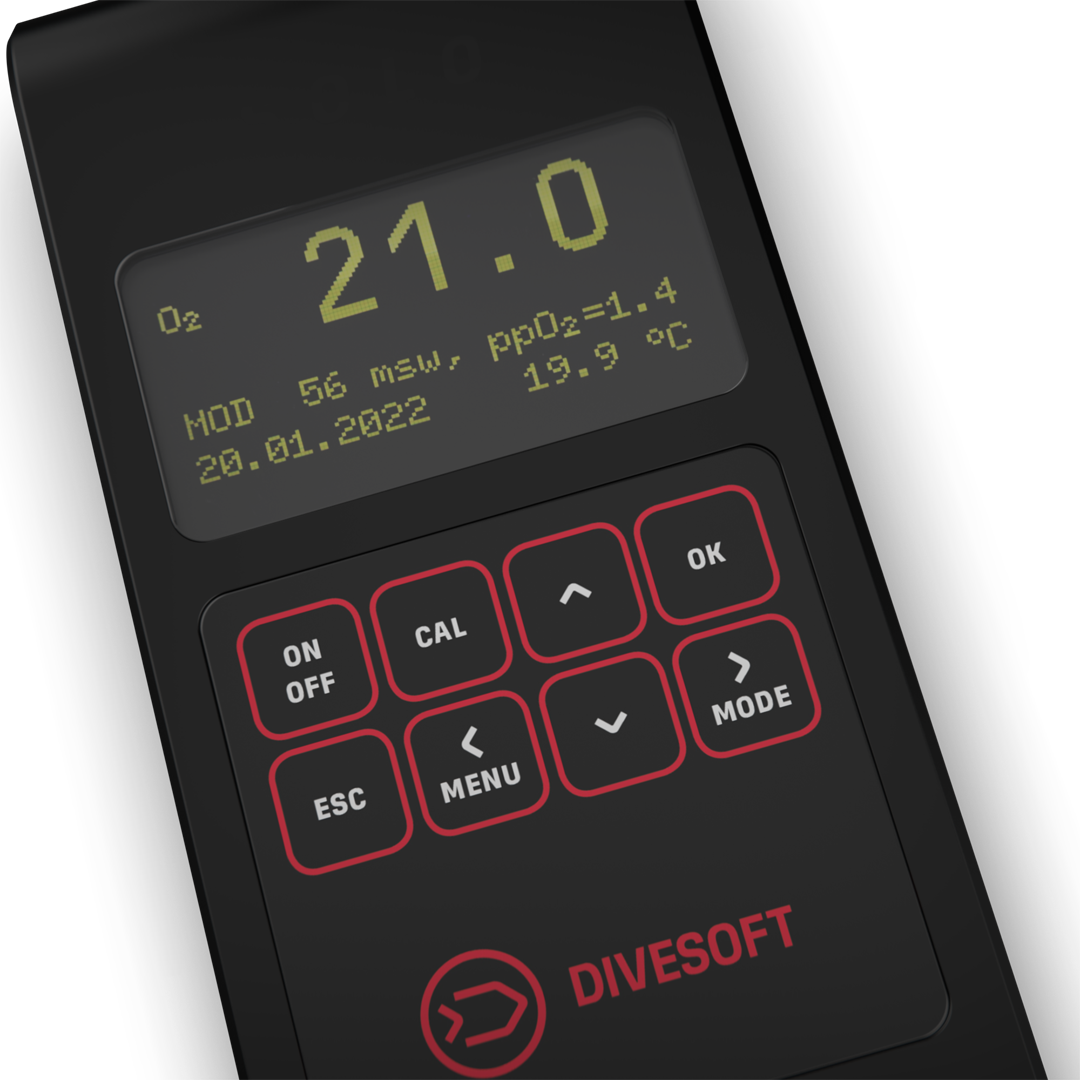 Divesoft Nitrox Analyzer - SOLO O2